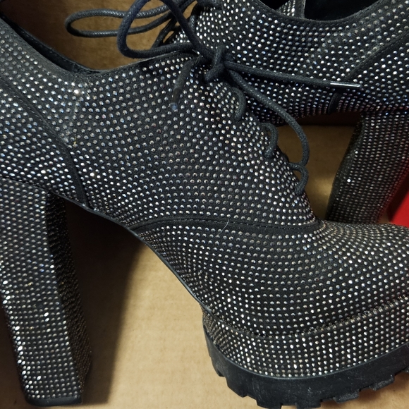 Jessica Simpson Glitter Platforms - Picture 5 of 6